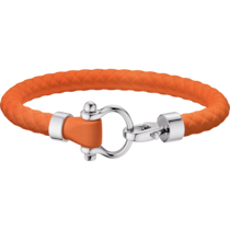 Omega Aqua Sailing Bracelet, Rubber, Stainless steel - B34STA050910X