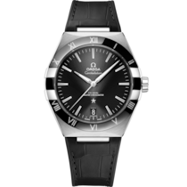 Constellation 41 mm, Stahl mit Lederarmband - 13133412101001