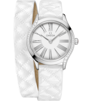De Ville Mini Trésor 26 mm, Stahl mit Lederarmband - 42817266004008
