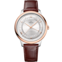 De Ville Prestige 42 mm, Stahl - Sedna™-Gold mit Alligator - 43423422202001