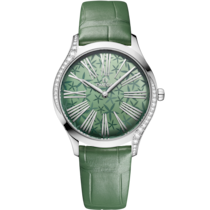 De Ville Trésor 36 mm, Stahl mit Alligator - 42818366010002