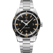Seamaster 300 41 mm, Stahl mit Stahlband - 23430412101001