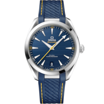 Seamaster Aqua Terra 150 M 41 mm, Stahl mit Kautschukband - 22012412103009