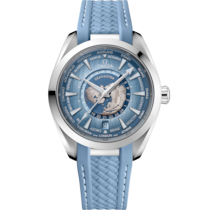 Seamaster Aqua Terra 150M 43 mm, acier sur bracelet caoutchouc - 22012432203002