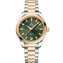 Seamaster Aqua Terra Shades 34 mm, Stahl - Moonshine™-Gold mit Stahl - Moonshine™-Gold - 22020342010002