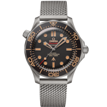 Seamaster Diver 300M 42 mm, Titan mit Titanband - 21090422001001