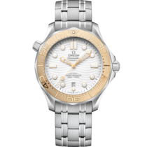 Seamaster Diver 300M 42 mm, Stahl mit Stahlband - 52221422004001