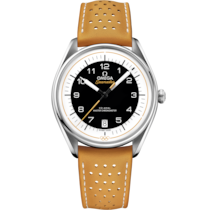 Seamaster Offizieller olympischer Zeitnehmer 39,5 mm, Stahl mit Lederarmband - 52232402001002