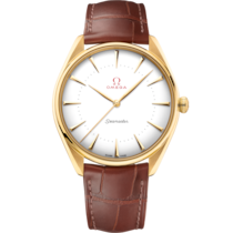 Seamaster Offizieller olympischer Zeitnehmer 39,5 mm, Gelbgold mit Lederarmband - 52253402004001